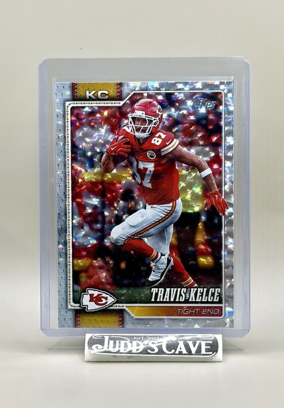 🚨 Topps 2026 Travis Kelce Diamanté Foil #100 Kansas City Chiefs 🏈